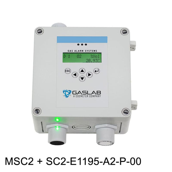Fixed Oxygen (O2) Gas Detector (0-25%) - GasLab.com
