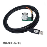 Cubic 5% Methane Sensor with USB cable